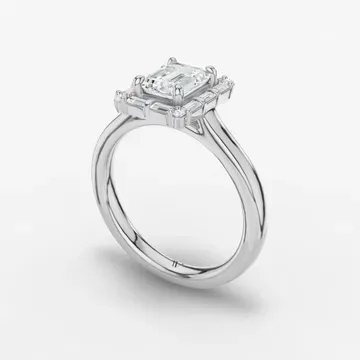 Miriel Emerald 14KW Ring - Loading