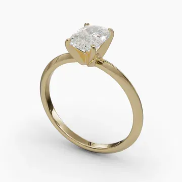 Sylun Elongated Cushion 14KY Ring - Loading